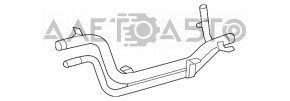 Патрубок охолодження металу Lexus GS350 GS450h 05-11