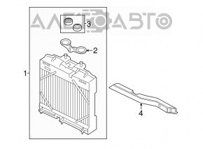Радиатор охлаждения масло BMW 5 F10 10-17 АКПП
