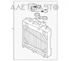 Радиатор охлаждения масло BMW 5 F10 10-17 МКПП