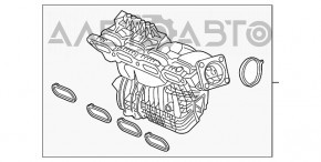Коллектор впускной Honda Civic X FC 16-21 2.0