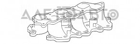 Коллектор впускной нижняя часть Toyota Camry v40 3.5
