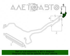 Корпус термостата АКПП BMW X3 G01 18-21