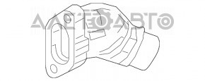 Патрубок інтеркулера правий від кулера перший Honda Accord 18-22 2.0Т пластик