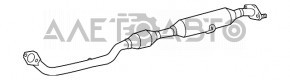 Приемная труба Lexus ES300h 13-18 отпилен катализатор, примята