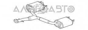 Глушитель задняя часть с бочками Lexus IS350 06-13