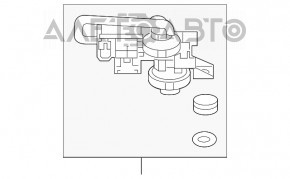 Клапан вентиляції паливного бака Honda Clarity 18-21