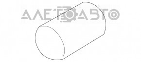 Насадка глушника лев BMW X1 F48 16-19 хром