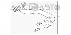 Трубка клапана EGR Honda Clarity 18-21 США