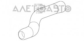 Патрубок охлаждения верхний Honda CRV 17-22 1.5Т