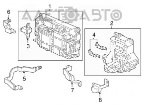 Блок запобіжників батареї Honda Accord 17 hybrid