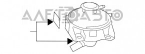 Расширительный бачок инвертора Honda Clarity 18-21 usa малый