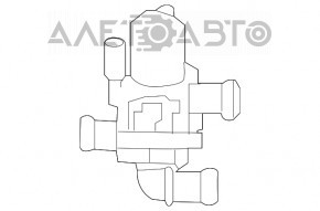 Клапан системи охолодження Honda Clarity 18-21 usa з кронштейном тип2
