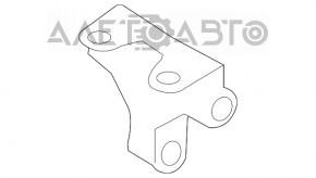 Кронштейн глушителя задний VW Jetta 11-18 USA 2.0 TDI