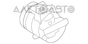 Компресор кондиціонера VW Beetle 12-16 1.8T, 2.0T новий неоригінал DENSO