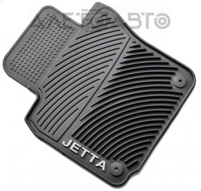 Комплект килимків VW Jetta 11-18 USA чорний гума