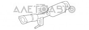 Приемная труба с катализатором Nissan Altima 19- 2.5 fwd