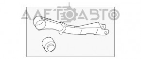 Важіль поздовжній задній лівий Subaru Outback 20-