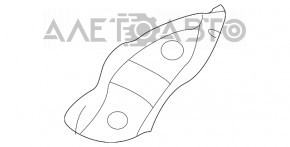 Скоба кріплення заднього стабілізатора прав Subaru Forester 19-SK
