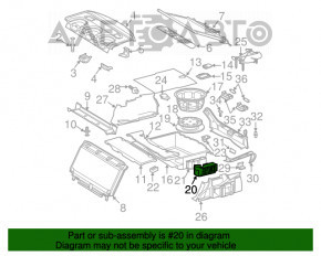 Ящик під інструмент Mercedes W211 02-09