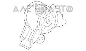 Подушка двигуна ліва Kia Sorento 16-20 2.4 FWD