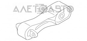 Подушка двигуна задня BMW X1 F48 16-22 AWD B46