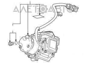 Компресор кондиціонера Chevrolet Volt 11-12