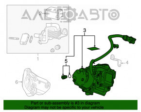 Компрессор кондиционера Chevrolet Volt 11-15