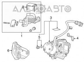 Компресор кондиціонера Chevrolet Volt 11-12