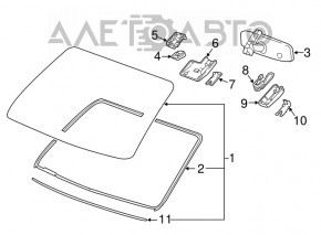 Temperature Humidity Sensor Cadillac ATS 13-