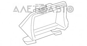 Обрамлення щитка приладів Chevrolet Volt 11-15 бел