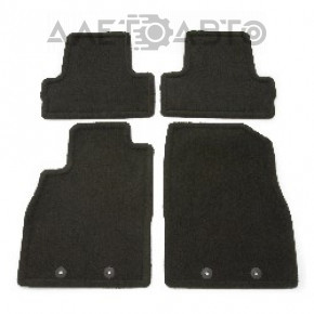 Комплект ковриков Chevrolet Volt 11-15 резина, черный