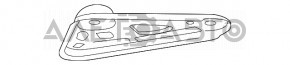 Лопух переднього підрамника задній правий Chevrolet Malibu 16-