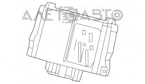 Remote Locking Theft Deterrent Module Cadillac ATS 13-