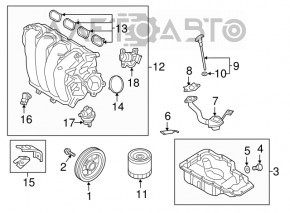 Шкив коленвала Hyundai Tucson 16-20