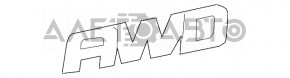 Эмблема надпись AWD двери багажника GMC Terrain 18-21