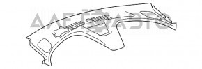 Торпедо передня панель з AIRBAG Chevrolet Volt 16-чорна під проекцію