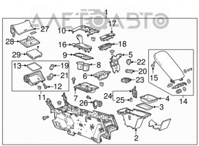 Ручка КПП Chevrolet Impala 14-20