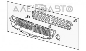 Жалюзи дефлектор радиатора Chevrolet Impala 14-20 2.5 с моторчиком