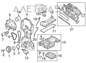 Клапан фазорегулятора Nissan Altima 19-2.5 новий OEM оригінал