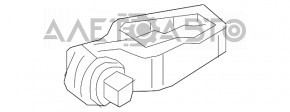 Подушка двигателя задняя нижняя Mercedes CLA 250 14-19 новый неоригинал LEMFORDER