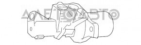 Головний гальмівний циліндр Mercedes CLA 14-19 без бачка