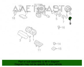 Кнопка удержания полосы Infiniti FX35 FX45 03-08