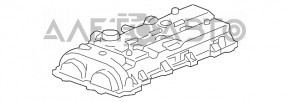 Крышка клапаная Chevrolet Camaro 16- 2.0Т
