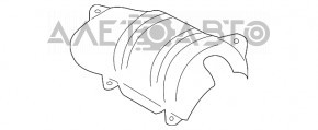 Защита заднего катализатора верх Lexus RX300 RX330 04-09