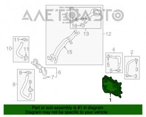 Охолоджувач АКПП масляний Kia Sorento 16-20 2.0 2.4 під клапан