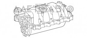 Колектор впускний Mercedes X164 GL450 GL550 M273