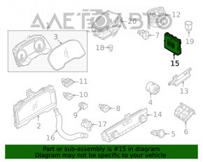 AMPLIFIER-CONTROL,AIR CONDITIONER Nissan Rogue 21-S