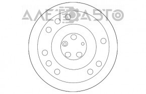 Колісний диск R17 Subaru Forester 19- SK залізка, прим'ятий