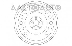 Запасное колесо докатка Subaru Outback 20-