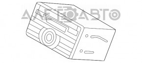 Магнитофон радио Nissan Versa 15-19 usa рест